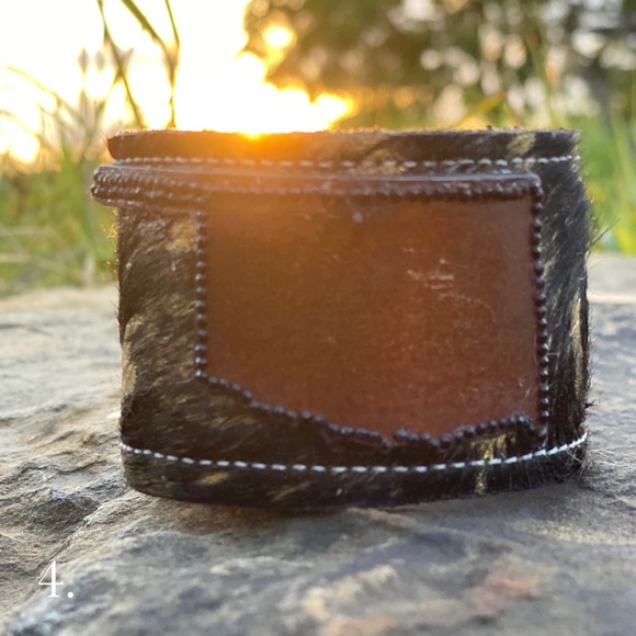 Genuine 💯 Cowhide Cuffs - Picture 14 of 16